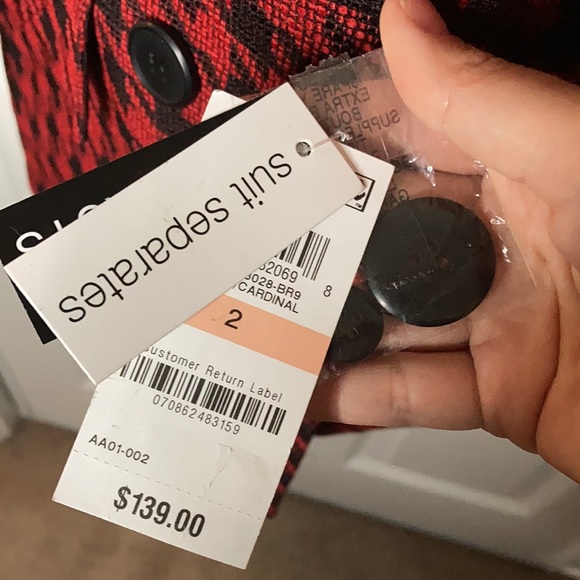 Bar lll Madrid Open Front Blazer Jacket - Picture 5 of 5